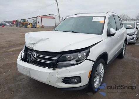 2012 Volkswagen Tiguan Se из США, поврежденный, VIN WVGAV7AX4CW538868